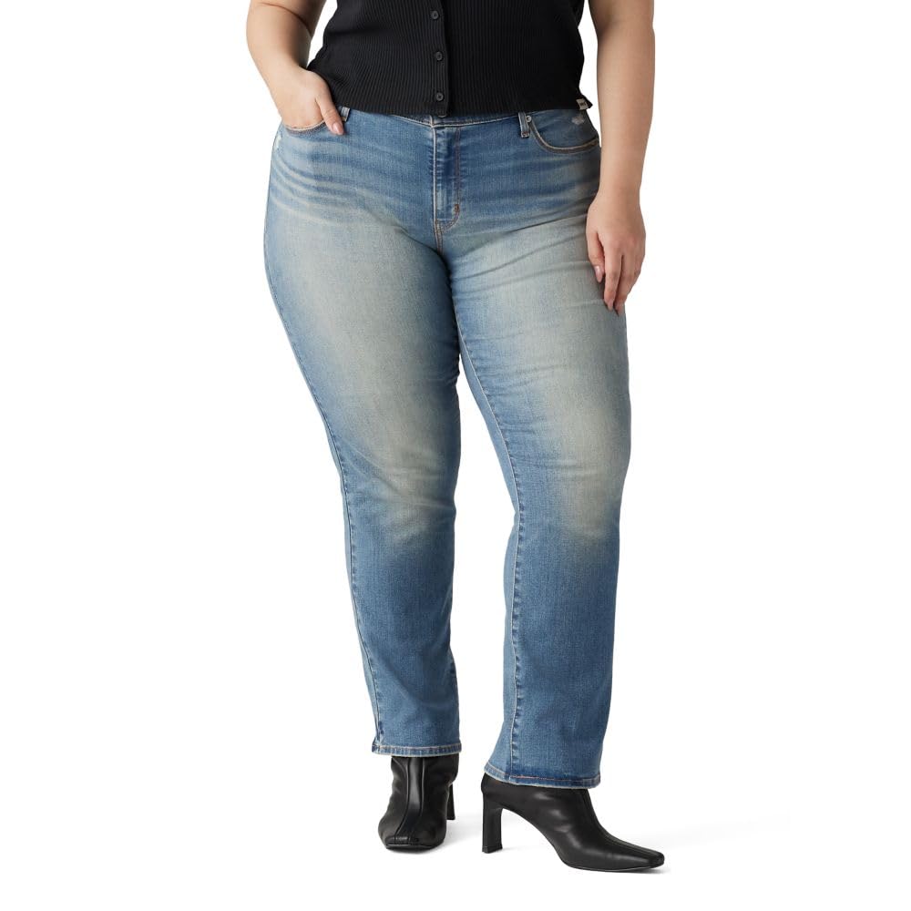 Levi's - Plus-Size 414 Classic Straight Jeans, Jeans Donna