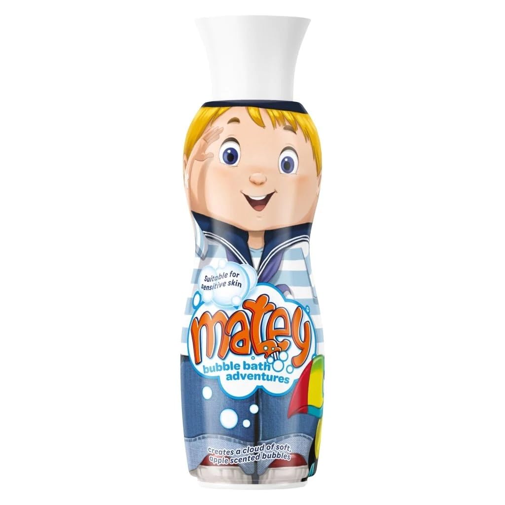 Matey Max Bubble Bath | Kids Bubble Bath for Bath Time Fun | Long-Lasting Foamy 