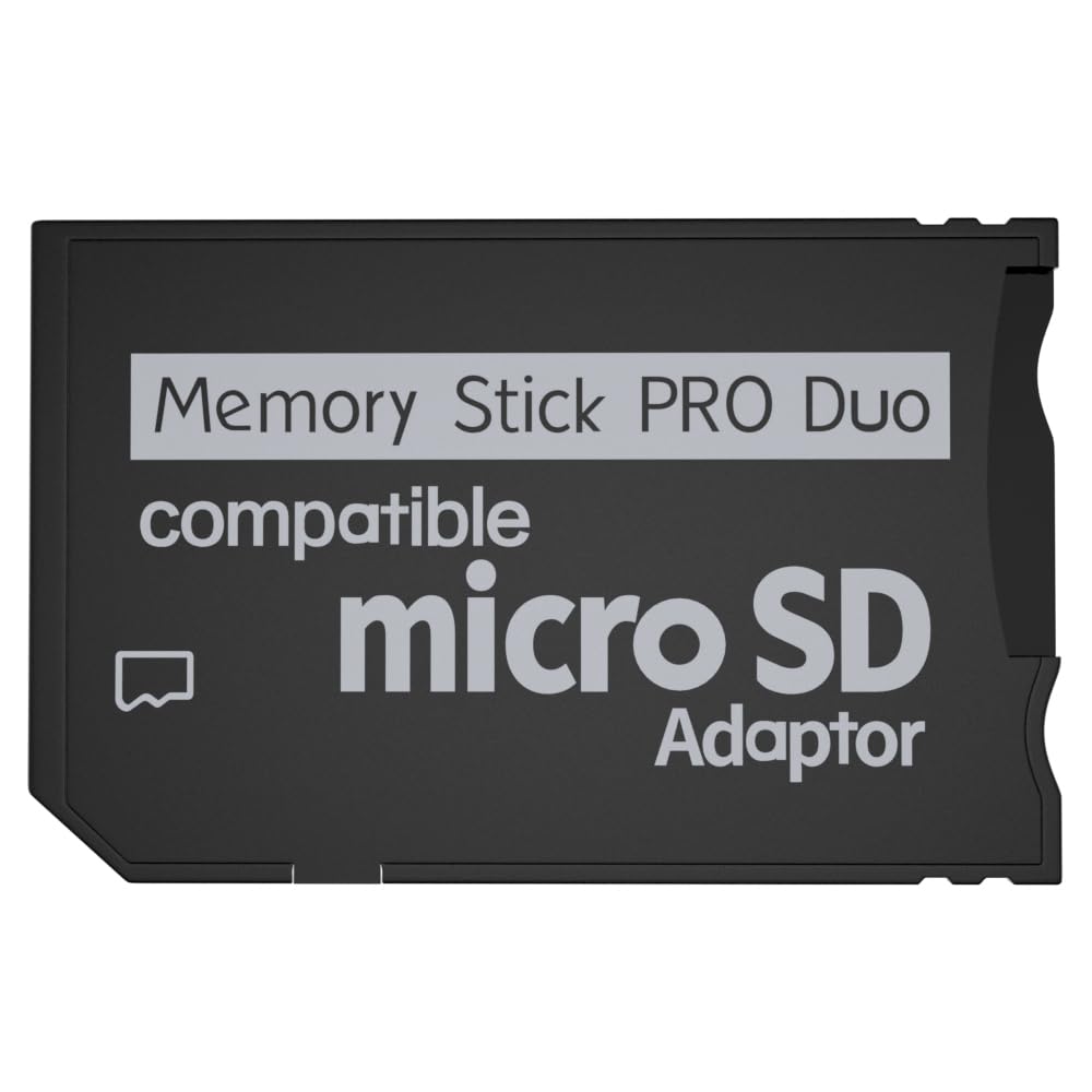 PSP Memory Stick Adapter: Micro SD to PSP Memory Stick PRO Duo MagicGate Card fo