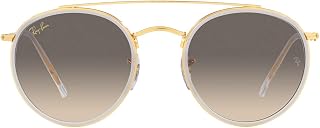 Ray-Ban RB3647N Double Bridge Round Sunglasses
