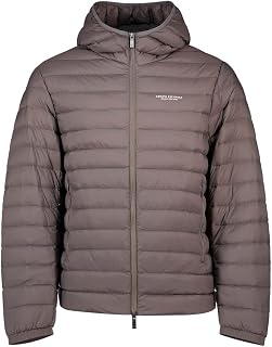 Armani Exchange Essential, Long Sleeve Padded Side Lettering Logo Men's Jacket