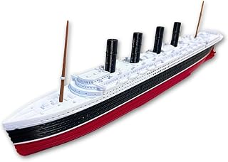 RMS Lusitania Model Ship 1 Ft Long By TitanicToyCo - Assembled Titanic Toys For Kids, Historically Accurate Titanic Toy, Titanic Ship, Titanic Cake Topper, Titanic Figurine, Titanic Boat, Titanic Replicas
