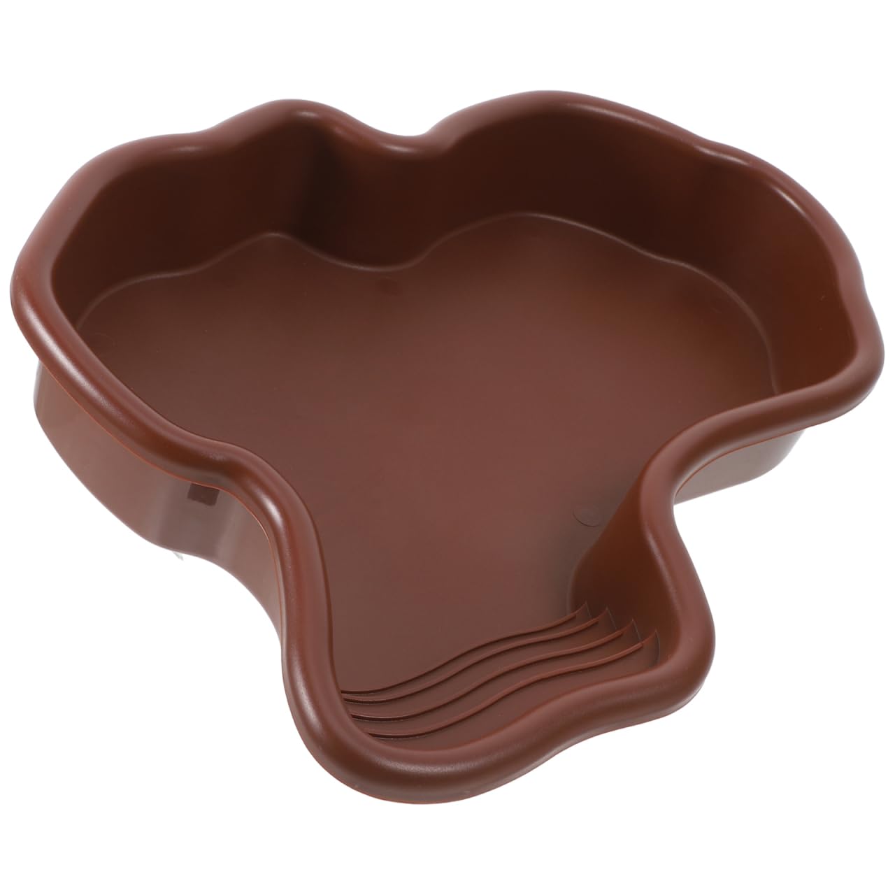 DIYEAH Turtle Soaking Tub Reptile Water Dish Large Reptile Decor | Abs Material,