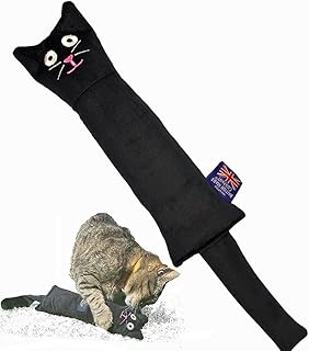 UK Quality British Made Heavy Duty Highly Potent Strong Organic Catnip Toys Cat nip Large Plush Cat Design Kicker Toy for Indoor Cats