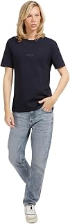 Guess Aidy - T-Shirt Uomo in Cotone Girocollo Manica Corta