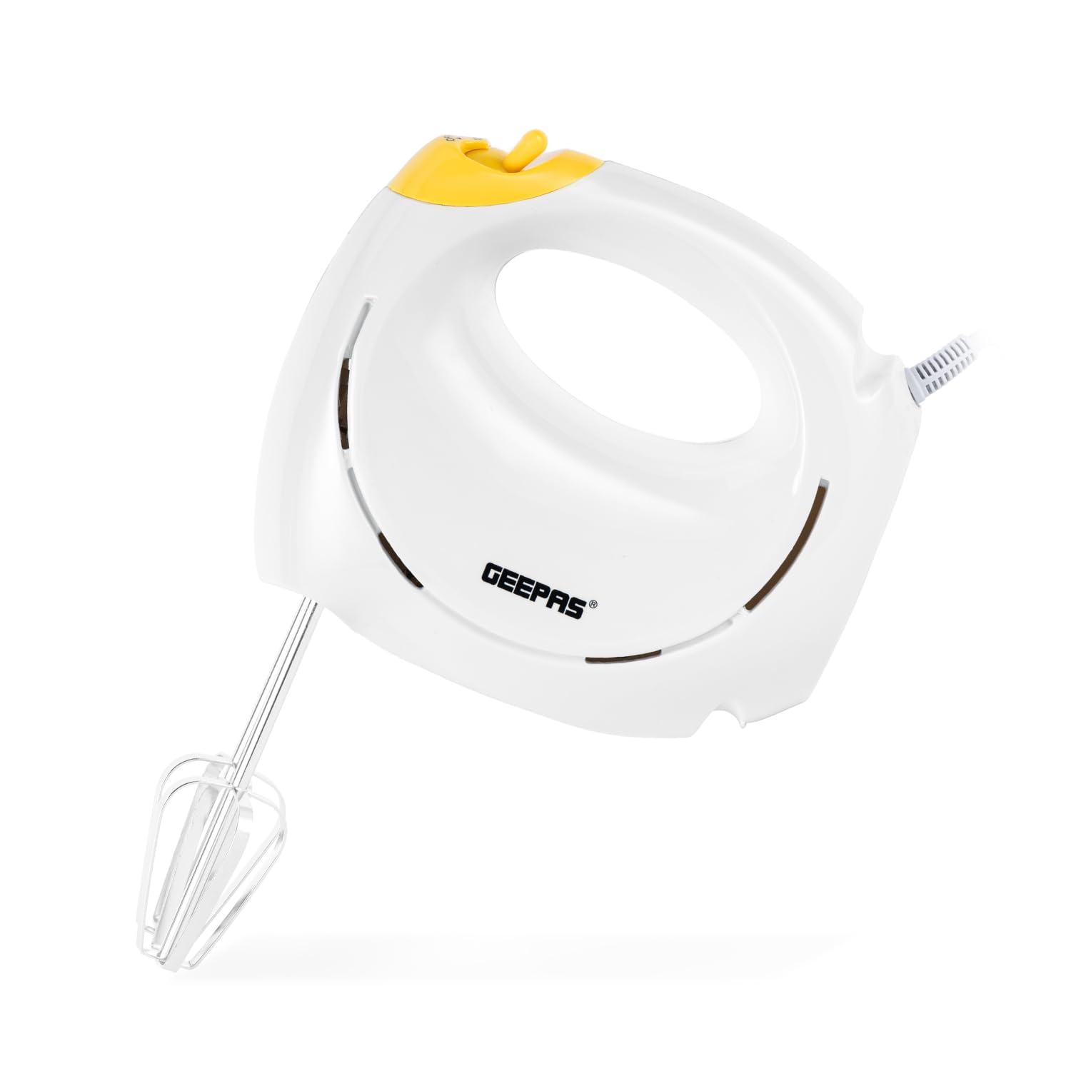 Geepas 150W Hand Mixer - Electric Whisk, Handheld Food Collection Cake Mixer for