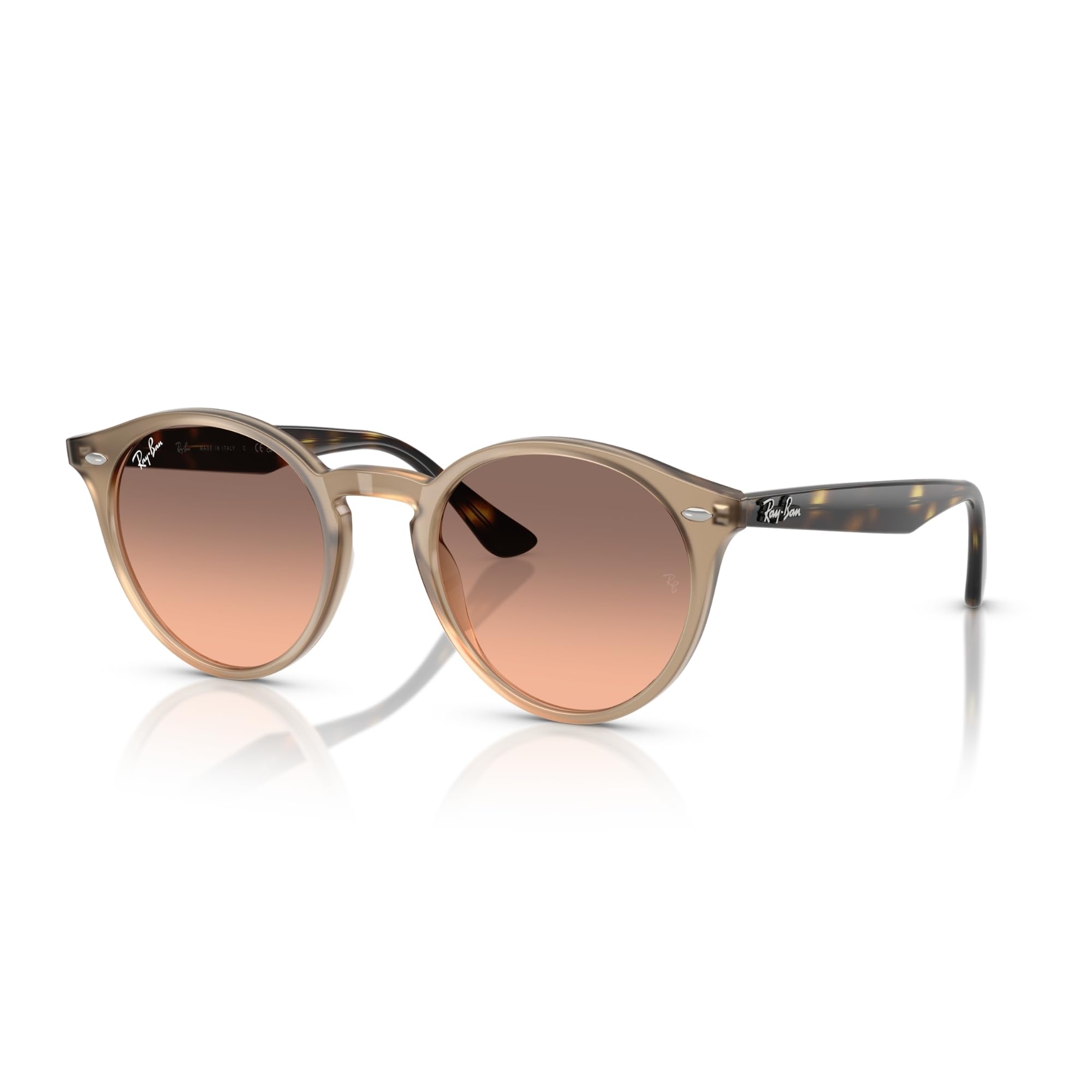 Ray-Ban womens Rb2180 Round Sunglasses