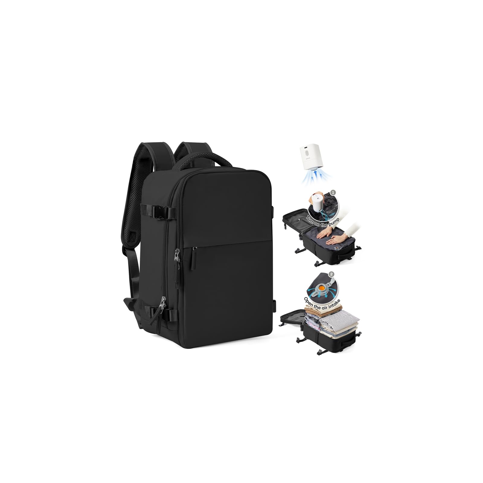 SZLX Vacuum Backpack with Pump Backpack Travel Cabin Airplane 40 x 30 x 20 Ryana