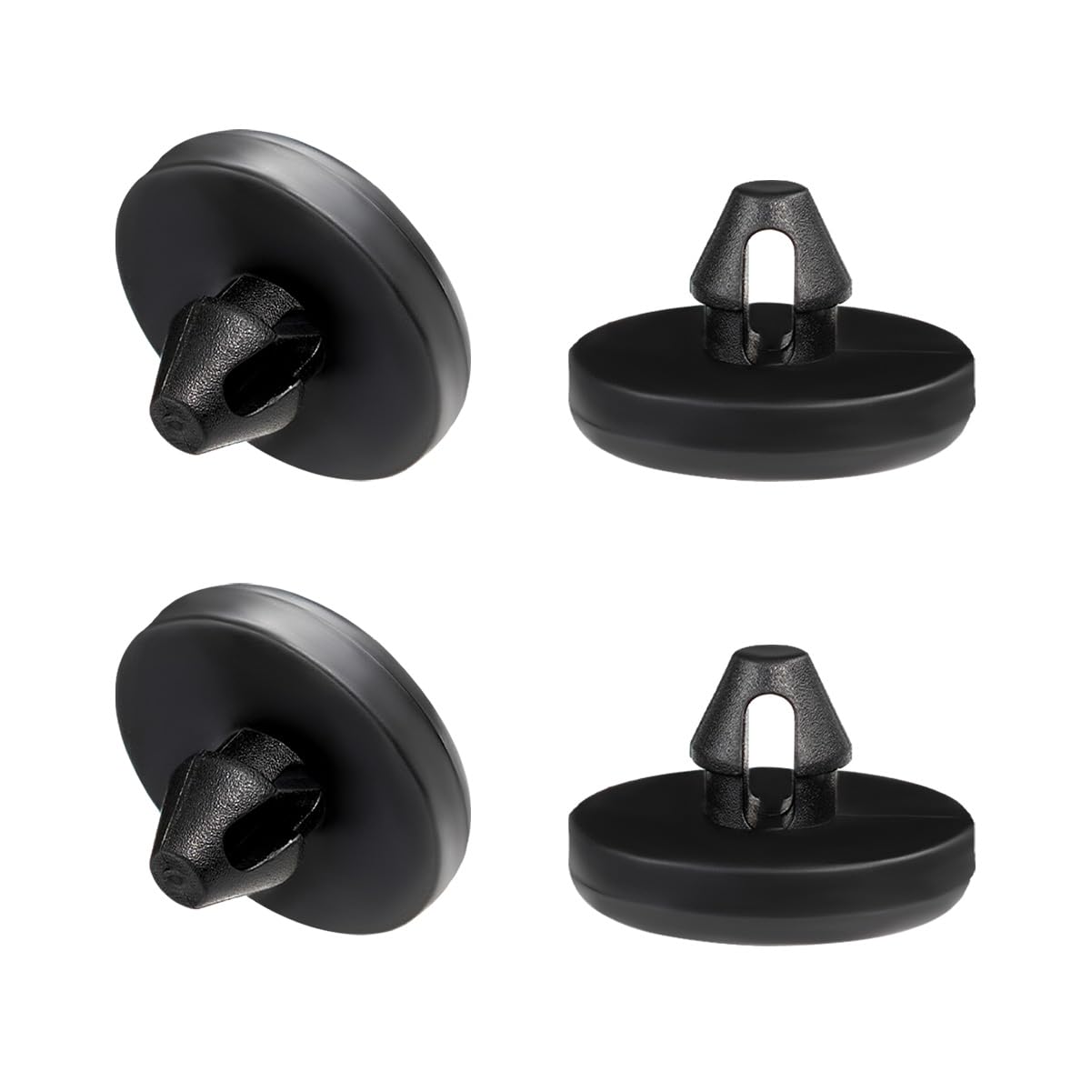 povtii 4 PCS Brake Switch Stopper, Car Brake Pedal Stop Pad Replacement Compatib