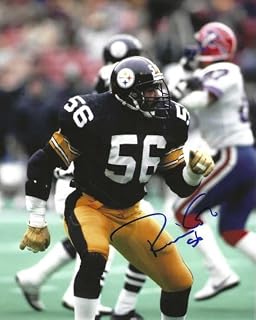 Autographed Robin Cole Pittsburgh Steelers 8x10 Photo
