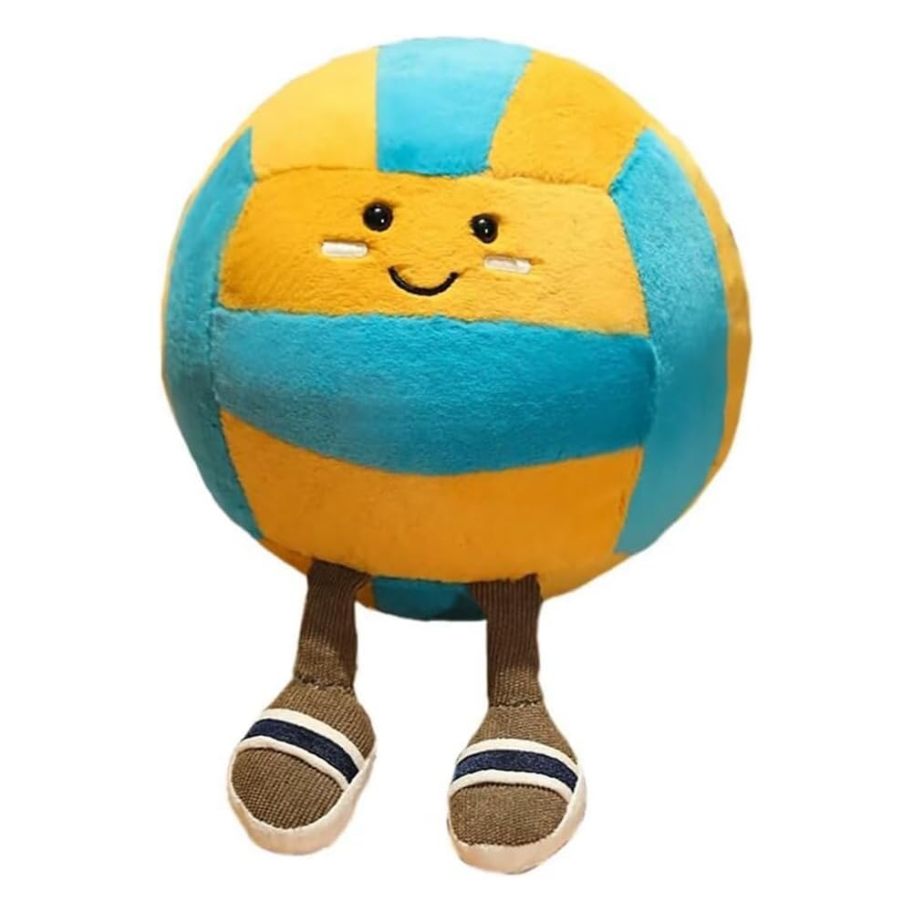 Kecung Cute Volleyball Pillow, Doll,Soft Sports Pillow, Fun Plush Volleyball, Gi