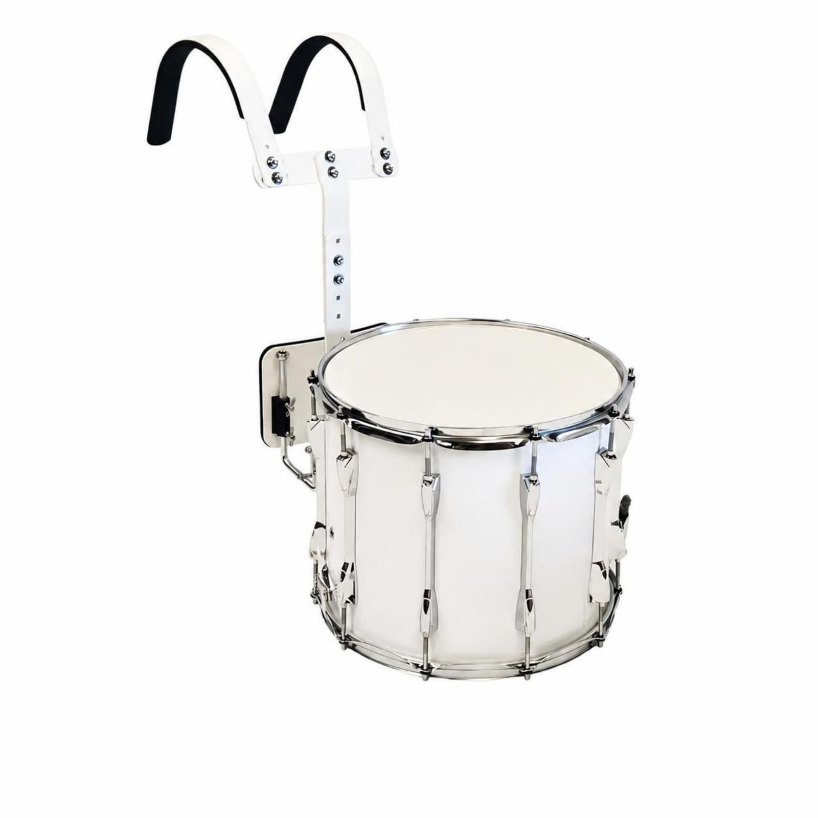 Lightweight Marching Snare Drum | Heavy-Duty, Snare Drum with Harness, Padded, f