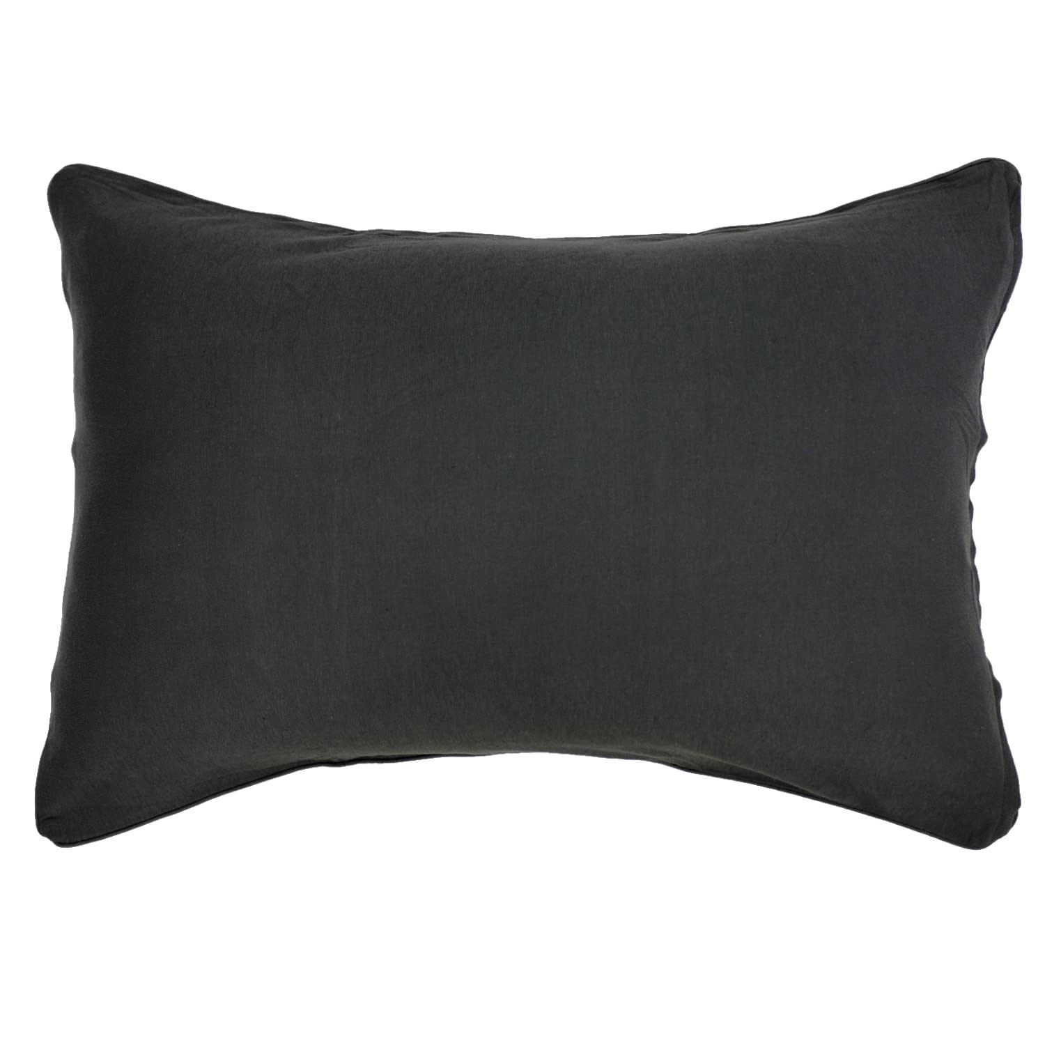 Merry Night Pillowcase, Solid Color Black, Approximately 16.9 x 24.8 inches (43 