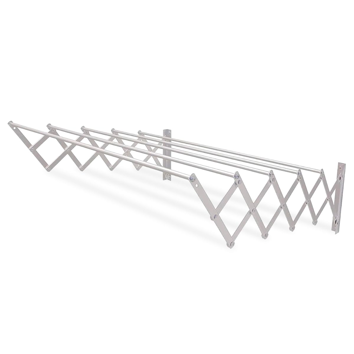 Amig – Extendable Wall Clothes Airer – Dimensions: 120 x 14 x 3 cm – Drying Surf