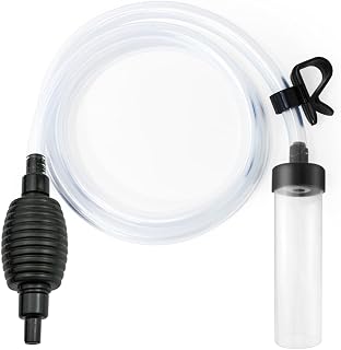 Laifoo 5ft-S Aquarium Siphon Vacuum Cleaner for Fish Tank Cleaning Gravel & Sand