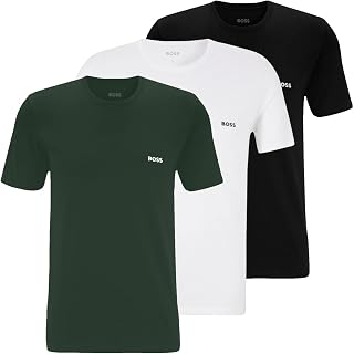 Boss Tshirt RN 3p Classic 10243514 01 Men's T-Shirt (Pack of 3)