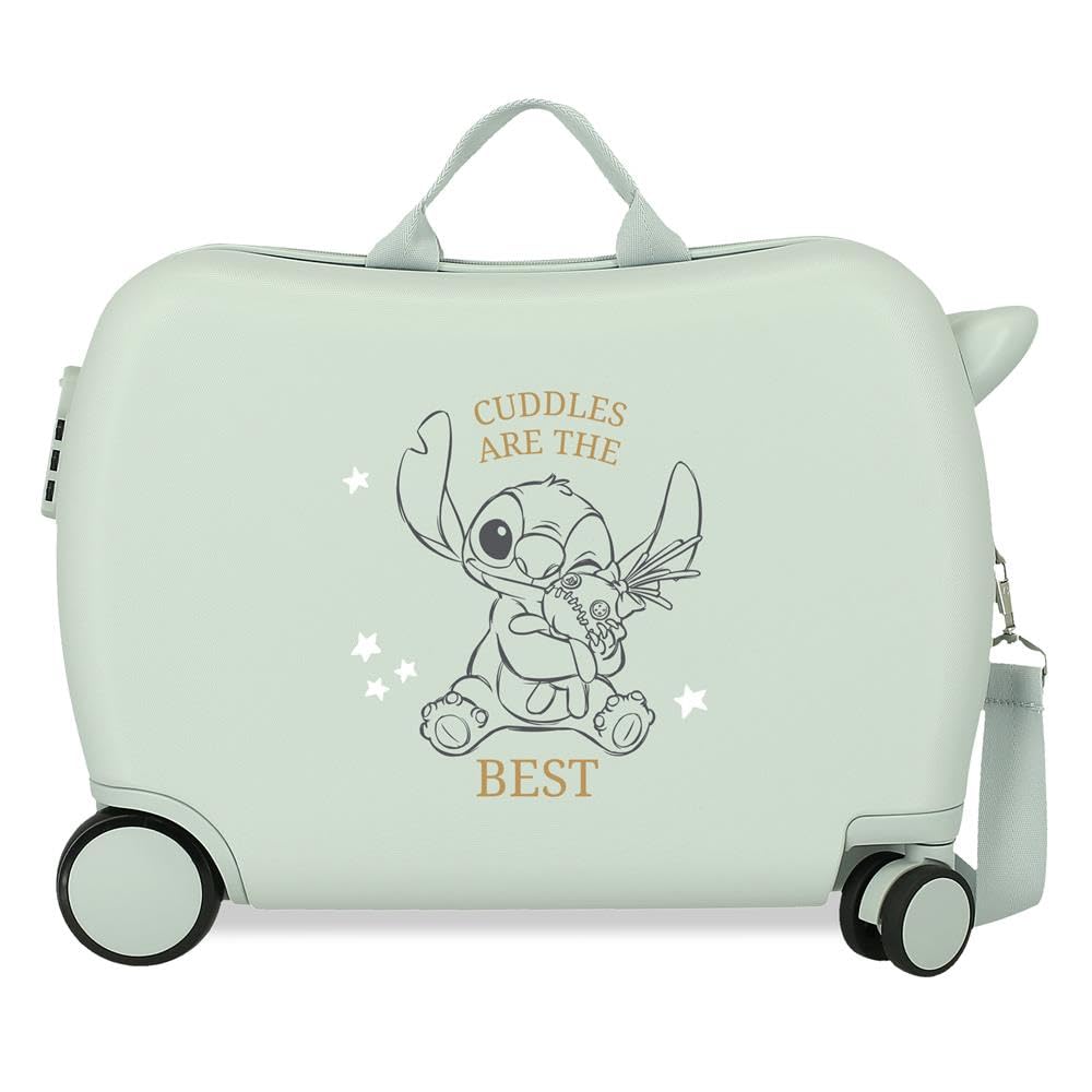 Disney Stitch Moods Hard Suitcase Assorted Colours ABS Combination 4 Double Side