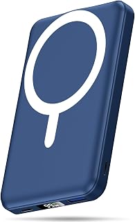 AOGUERBE Power Bank for MagSafe, 10000mAh Magnetic PowerBank for iPhone