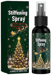 Hat Stiffener Spray - Quick Drying Textile Shaping Formula,Christmas Hat Stiffener,Fabrc Starching Solution, Crafting Clothes Fray Control for Home Holiday Birthday Crochet Repair Applications
