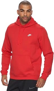 Nike Men's Club Swoosh Hoody Long Sleeve Top