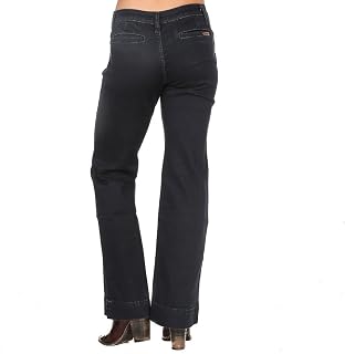 Wrangler Women's Retro Mae Mid Rise Wide Leg Trouser Jean