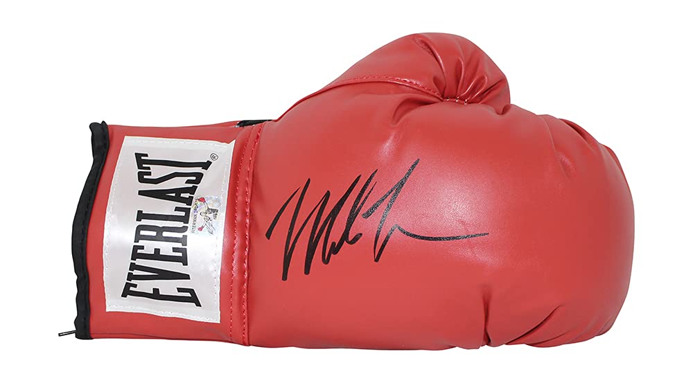Mike Tyson Autographed/Signed Everlast Red Right Boxing Glove