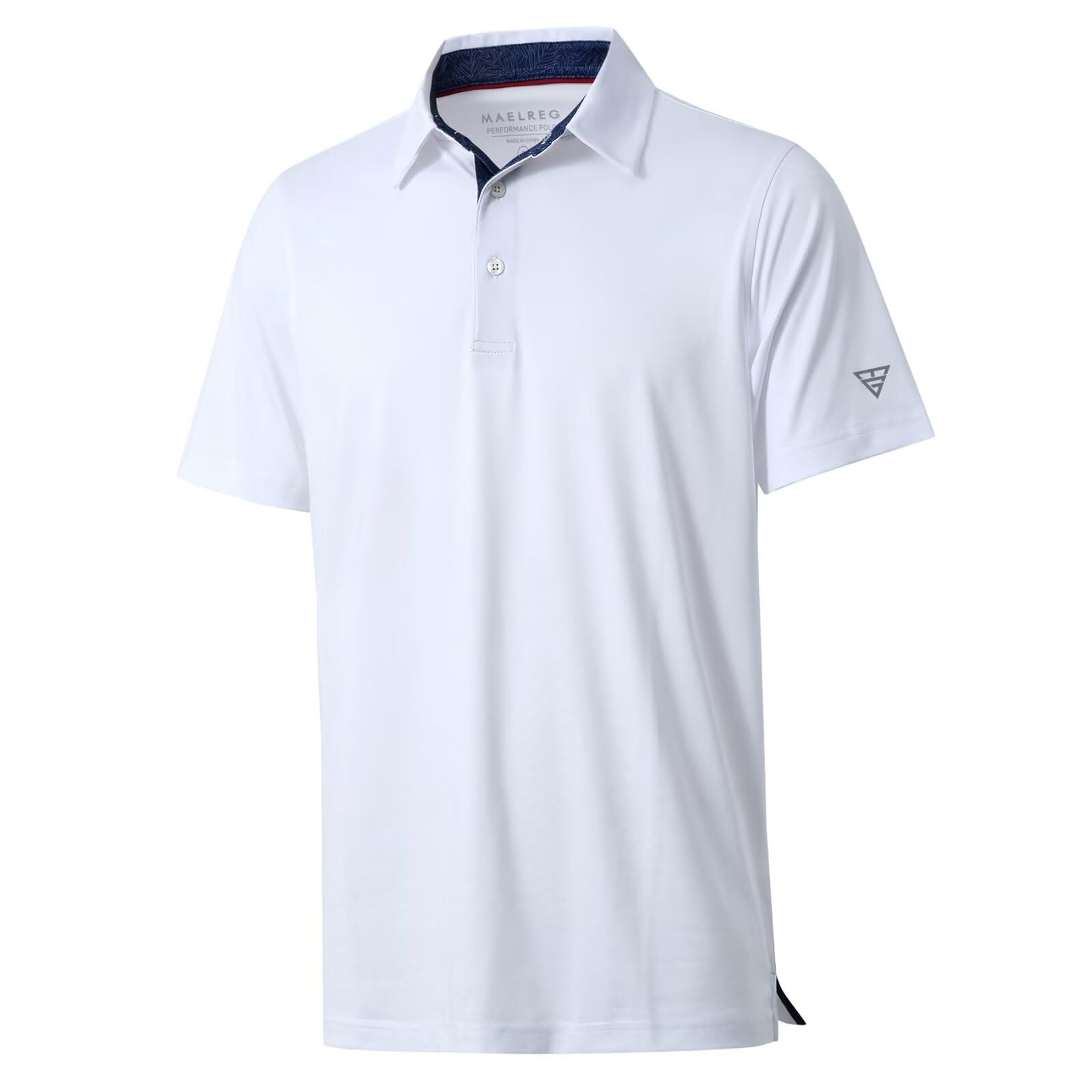 Mens Polo Shirts Short and Long Sleeve Casual Solid Stylish Dry Fit Performance 