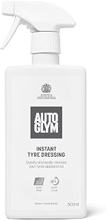 Autoglym Instant Tyre Dressing, Fast-Drying Tyre Care Spray, 500ml | Easy-to-Use Tyre Dressing with Rapid Application on Wet or Dry Tyres – Choose a Gloss or Matte Finish