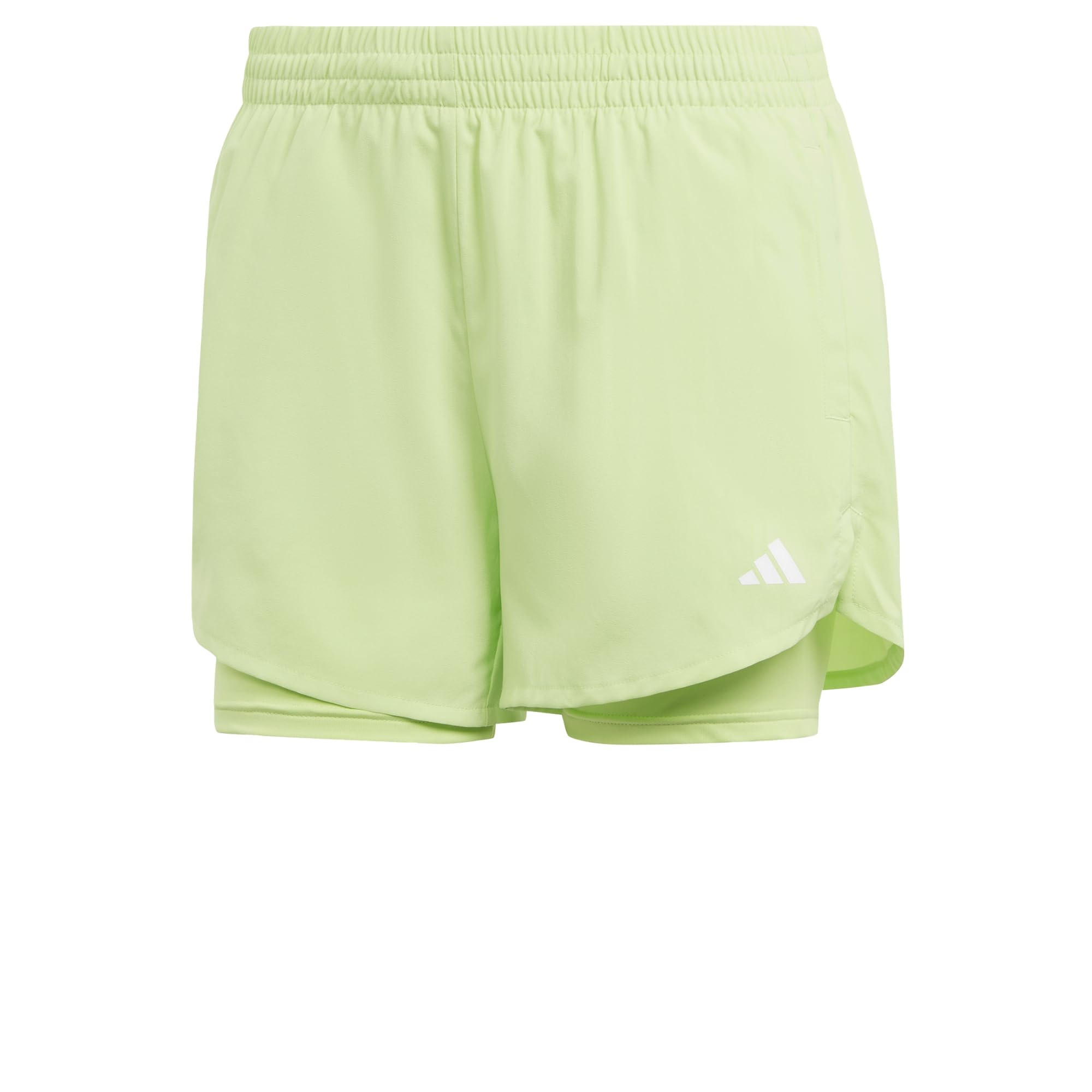 adidas Women's Aeroready Made for Training Minimal Two-in-One Shorts