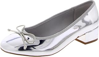 Steve Madden Women's Cherish Pump, Silver, 6 UK