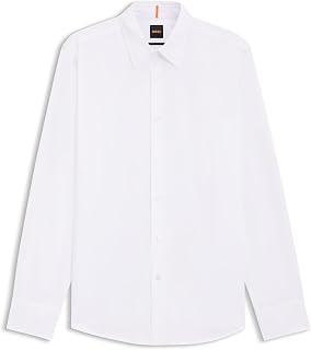 BOSS Herren Robe BM Morgenmantel aus Baumwoll-Jersey mit Logo-Stickerei