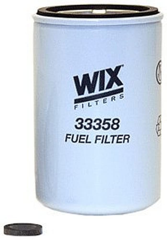 WIX 33358 Fuel Filter Replacement Compatible with Case, Cummins, Deutz, Perkins,