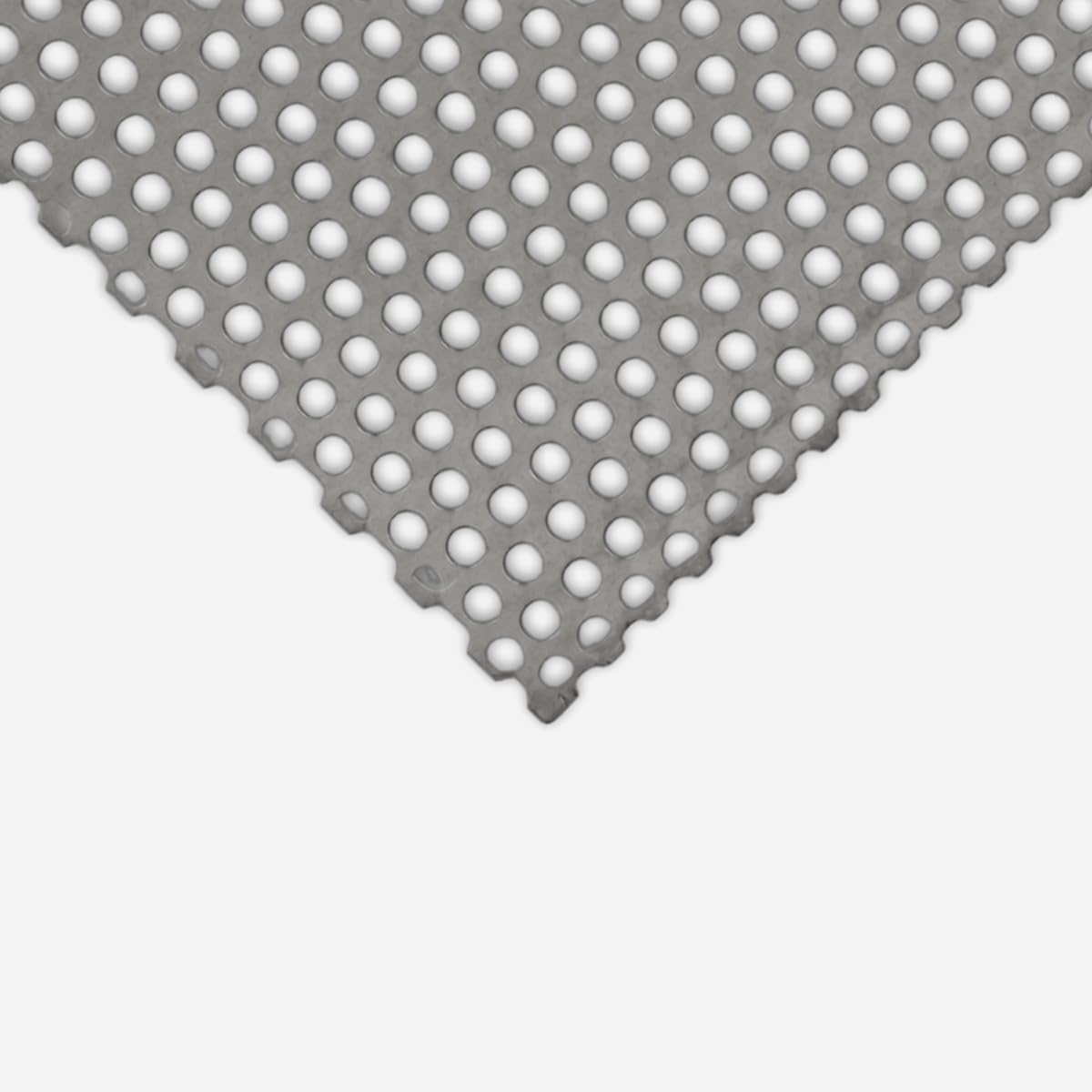 A36 Carbon Steel Perforated Sheet, Unpolished (Mill) Finish, Hot Rolled, Stagger