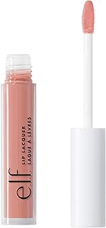 e.l.f. Lip Lacquer, Whisper Pink | Hydrating Lip Gloss, Non-Sticky Ultra-Shine with Vitamin A &amp; E, Vegan &amp; Cruelty-Free