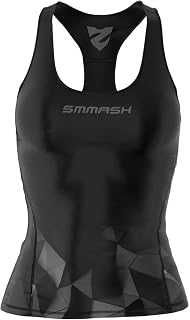 SMMASH Tank Top for Women, Top Sleeveless for Sports Outdoor OCR Cross Training Fitness Yoga Gym, Breathable Functional Shirt, Sports Top, Sports Shirt, Professional Sportswear