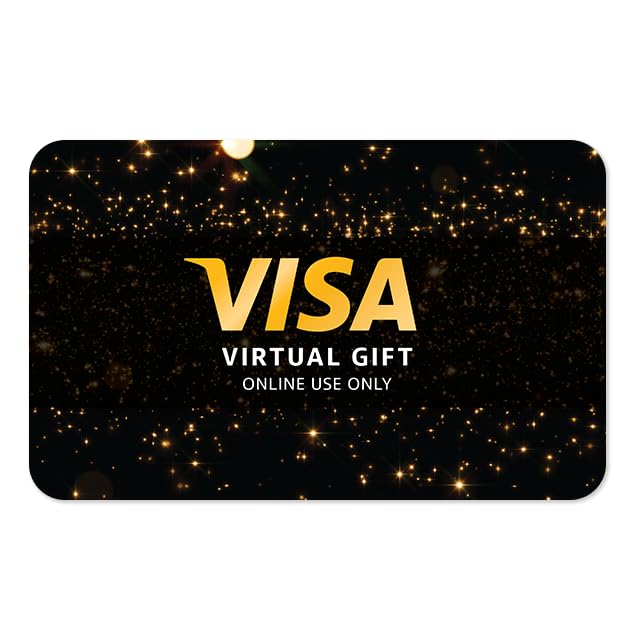 Visa Virtual eGift Card | $200 (plus $6.95 Purchase Fee) - For Online Use Only
