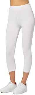 Merry Style MS10-199 Women’s Cotton 3/4 Leggings, Capri Leggings, Capri Sports Leggings