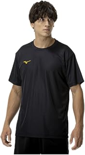 MIZUNO(ミズノ) Abbigliamento da allenamento da uomo, nero/oro, S