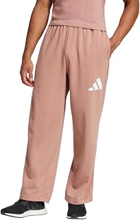 Adidas Men's Essentials Wide Leg Three Bar Pant