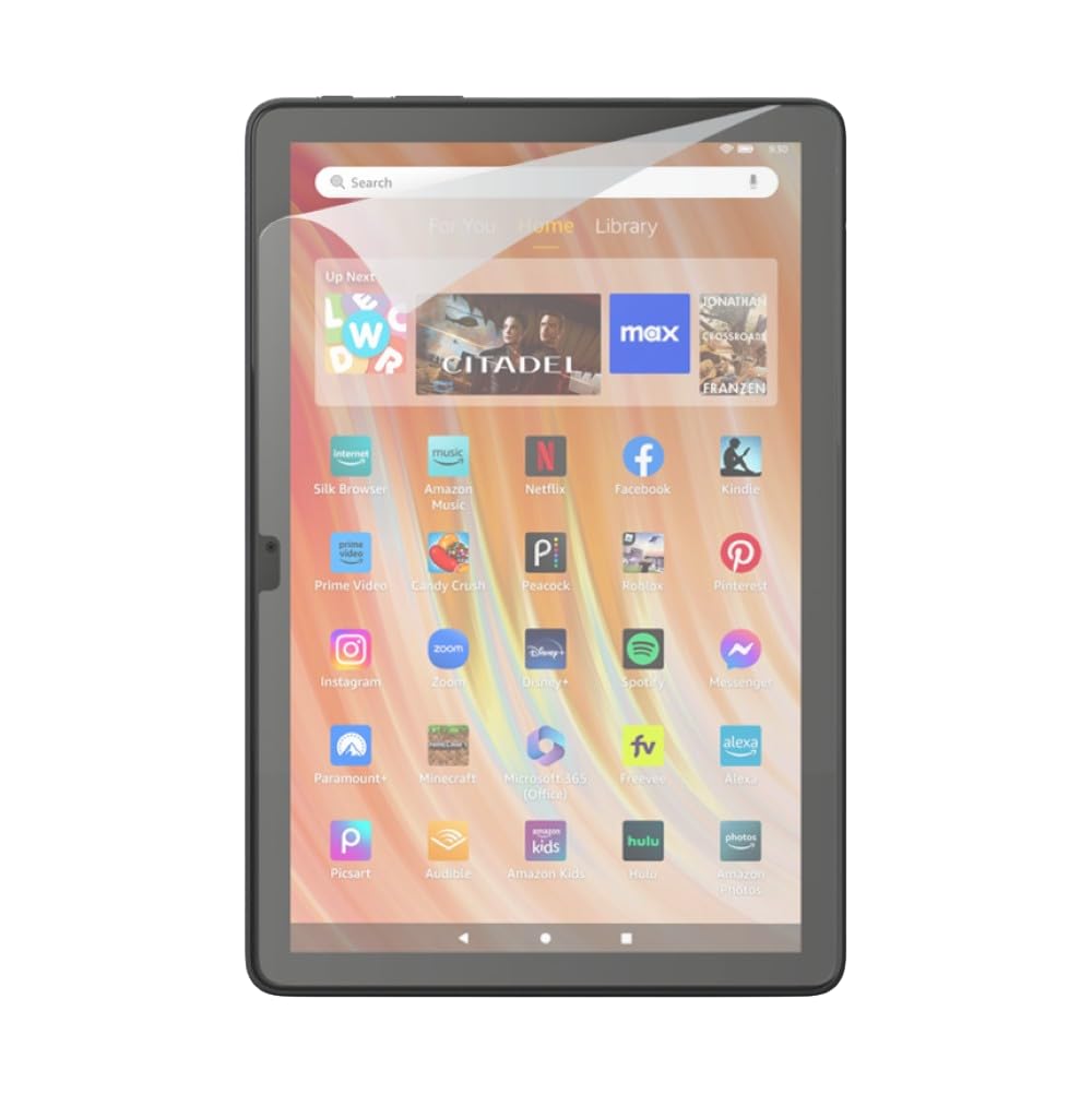 Anti-Glare Screen Protector (2 Pack), for Amazon Fire HD 10, (13th Gen, 2023 rel
