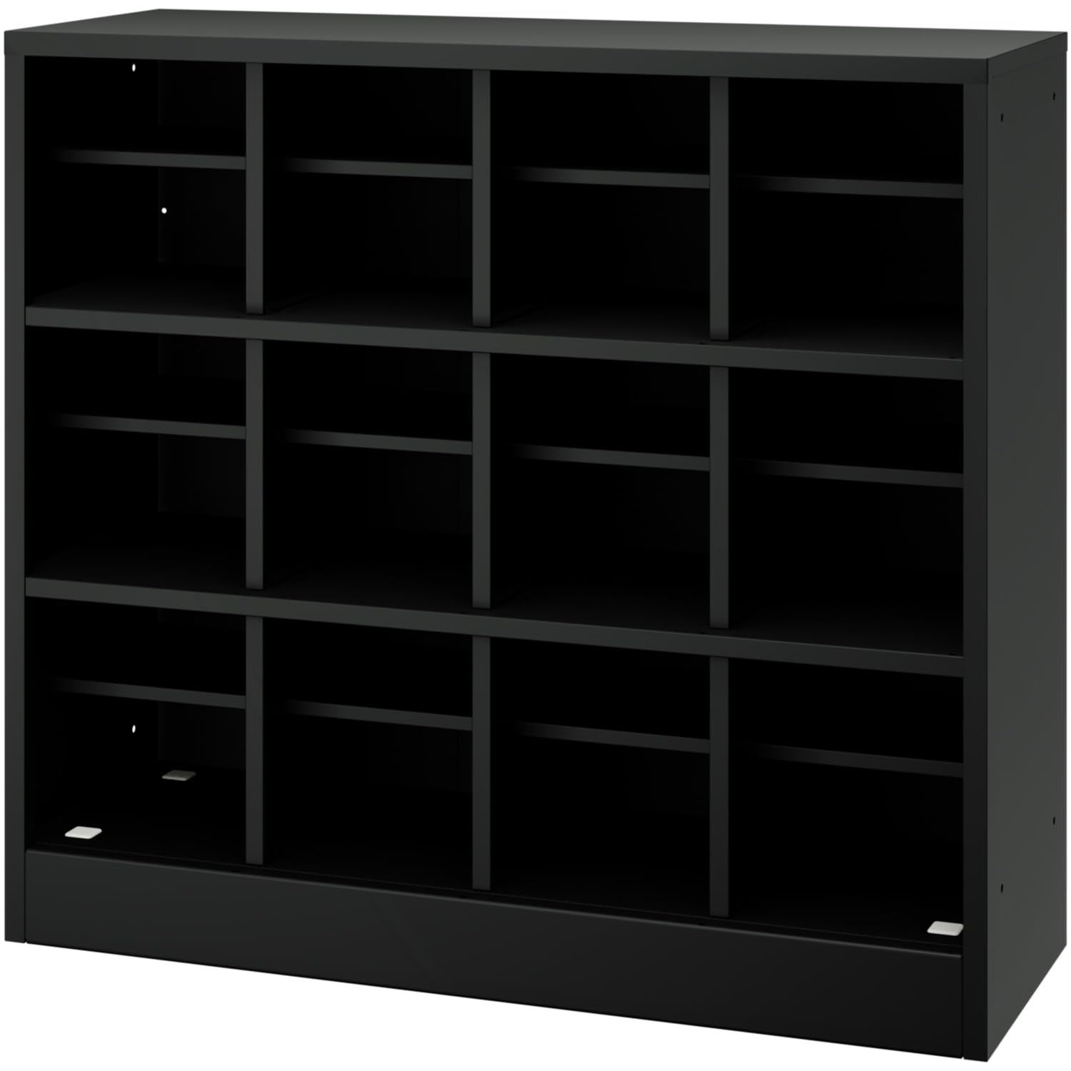 Office Com OC-SL-OCL4312O-BK OC Series Shoe Locker, For 12 People, 4 Row 3 Tiers