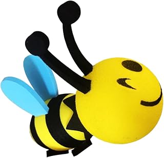 ZIMISI Cute Bee Car Antenna Topper (Bee) | EVA Funny Car Antenna Foam Ball, Easy to Find Car in The Parking Lot, Universal Vehicle Exterior Decoration Accessories