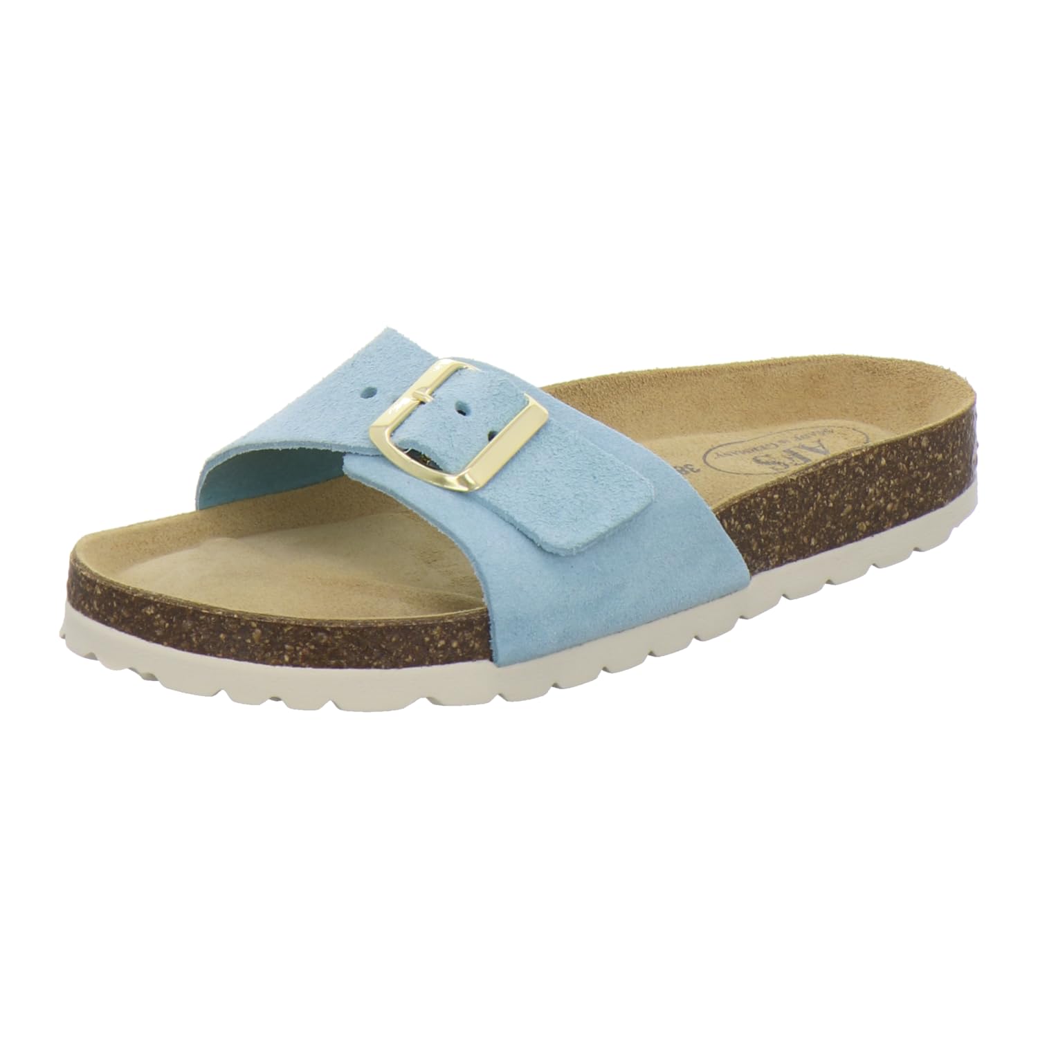 AFS 2112 Women's Fashion Slippers Made in Germany Genuine Leather