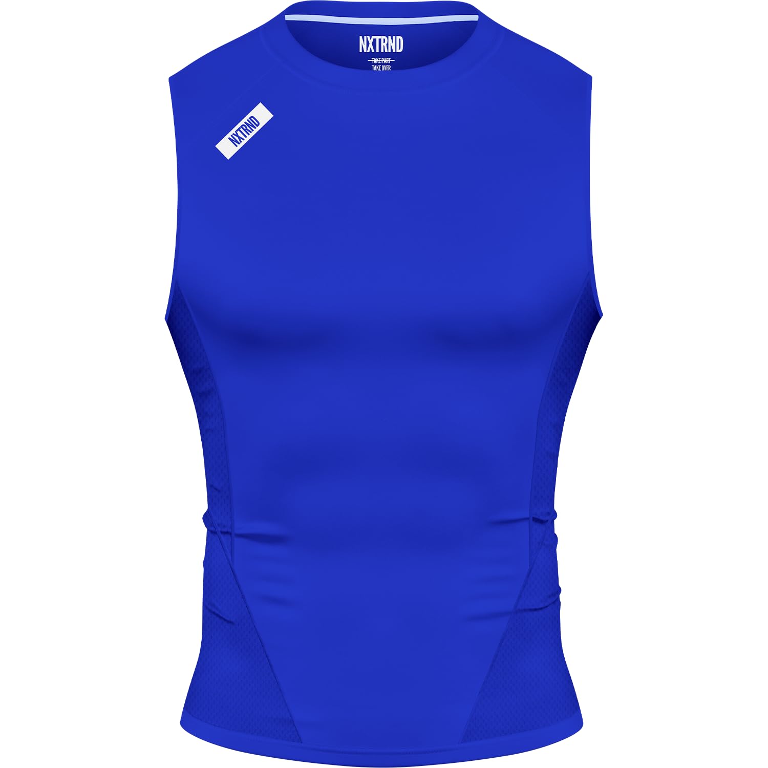 Nxtrnd Core Men's Compression Shirt Sleeveless Sports Football Shirt