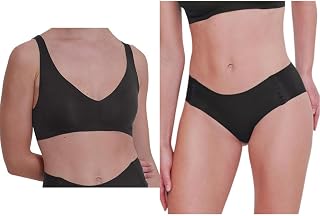Sloggi Women's Zero Feel 2.0 Bralette, Black, M Women's Zero Feel 2.0 Hipster, Black, M, Black + Black, M
