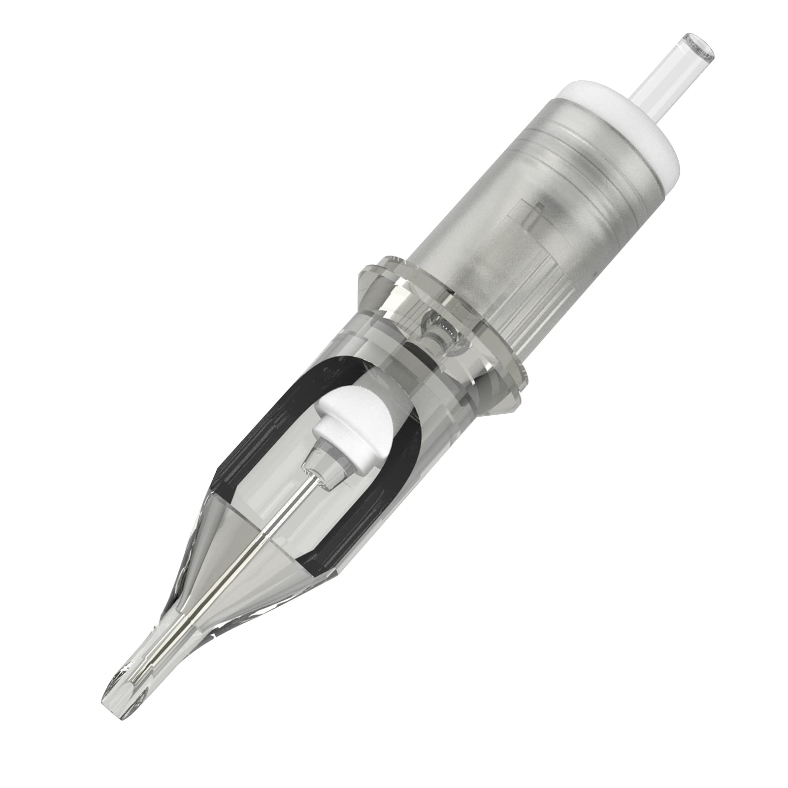 EZ Tattoo Cartridge Needles - 20Pcs #12 (7RL) Standard Round Liner Disposable Ta