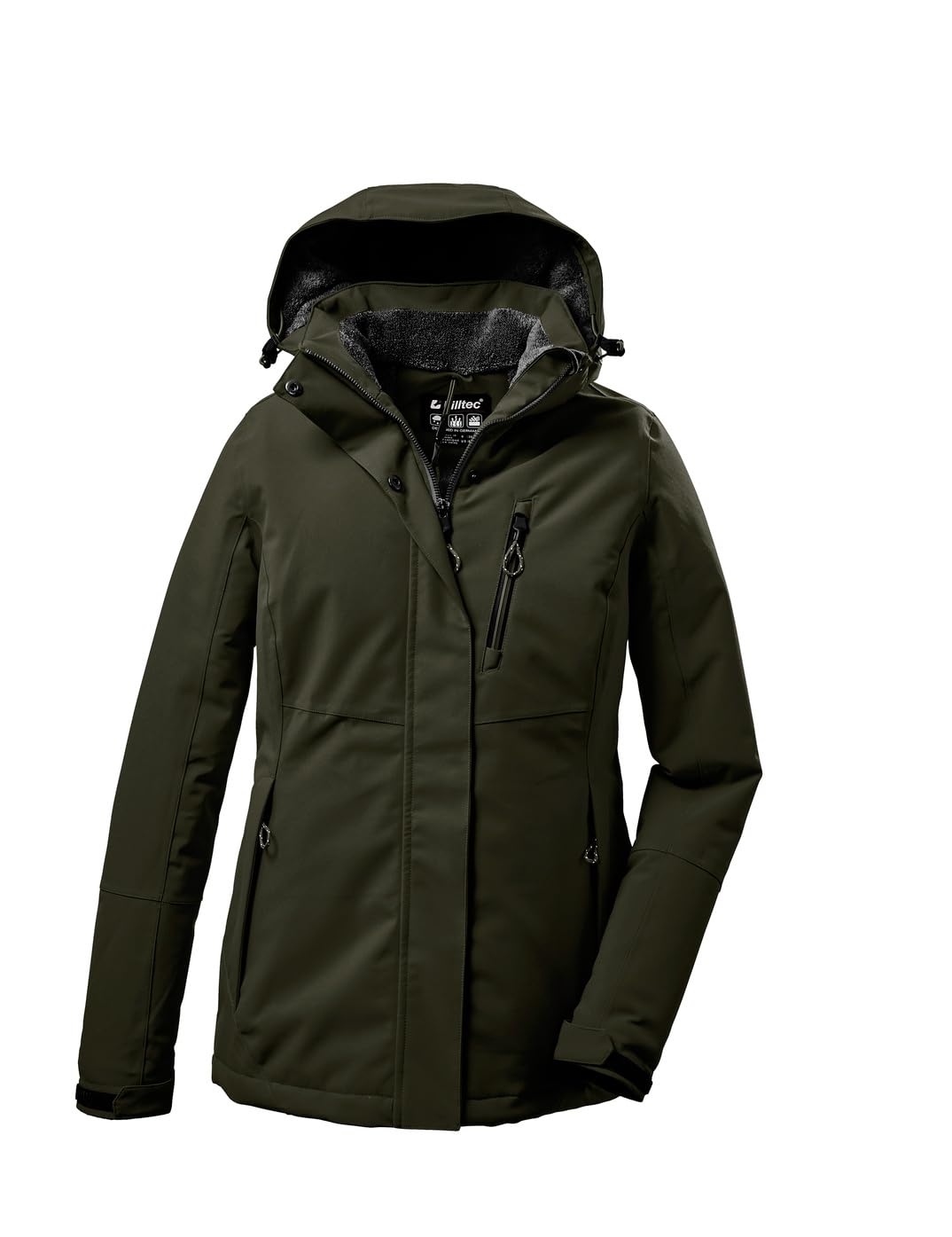 Killtec KOW 140 WMN Jckt Women's Outdoor Jacket, Functional Jacket with Detachab