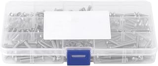 M4 SS304 Hex Socket Button Head Screw & Nut Installation Kit, 210pcs Nuts