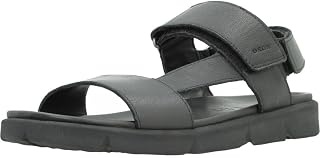 Geox Men's U XAND 2S B Sandal, Black, 8 US