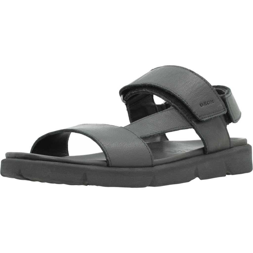 Geox Men's U XAND 2S B Sandal, Black, 8 US